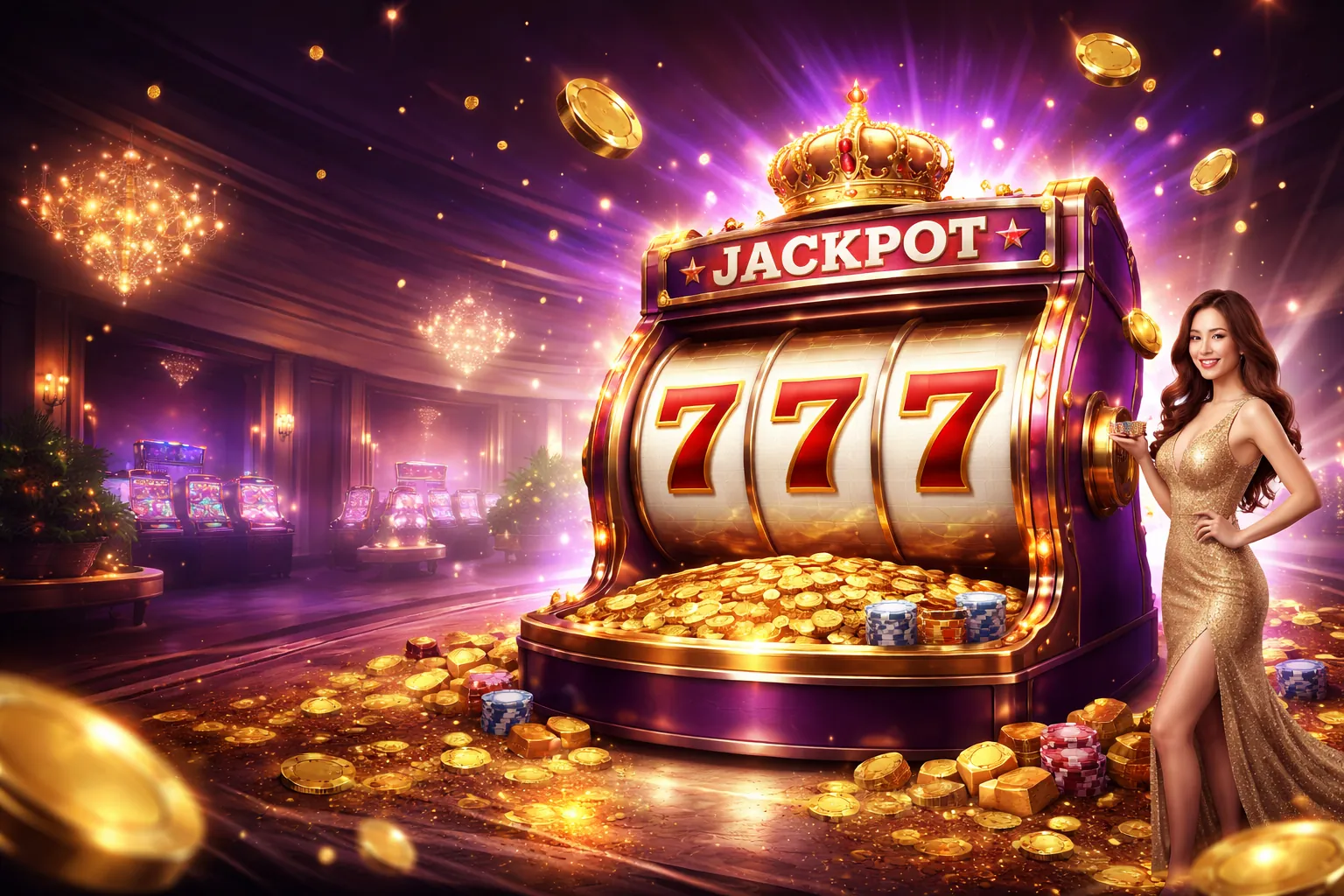 Hình ảnh chính về trò chơi máy đánh bạc dr88 Casino