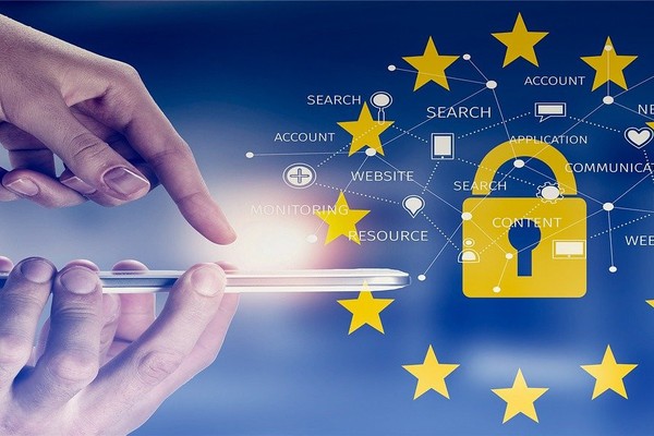 Biểu tượng quyền riêng tư người dùng và các quyền theo GDPR